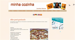 Desktop Screenshot of minha-cozinha.com